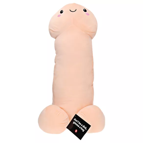 Kæledyrs penispude - plys - 60cm - natur