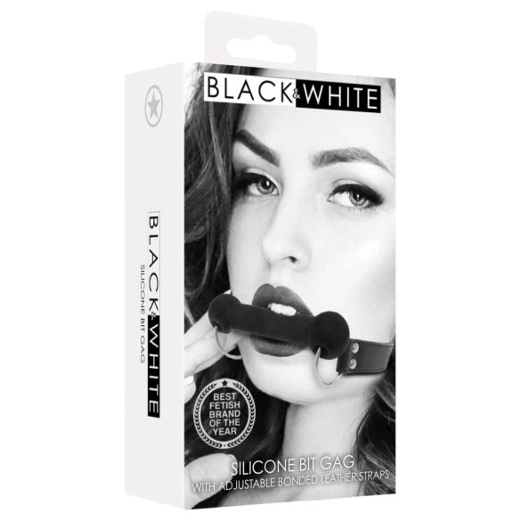 Ouch! - mundgag benformet - silikone sort