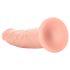 RealRock Slim - realistisk dildo - 15,5 cm (natur)