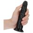 RealRock - realistisk dildo - slankt design - 15,5cm sort