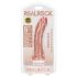 RealRock - Naturlig dildo med sugekop, 15,5 cm