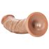 RealRock - realistisk dildo - 15,5cm - mørk natur