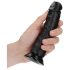 RealRock - realistisk dildo med sugekop - 15,5cm - sort