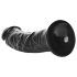 RealRock - realistisk sugekop dildo 15,5 cm (sort)