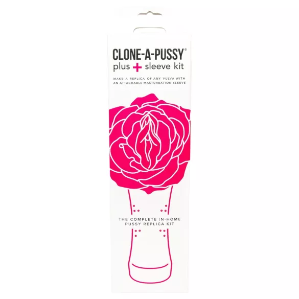 Clone-a-Pussy - vaginalafstøbningssæt med manchet - pink