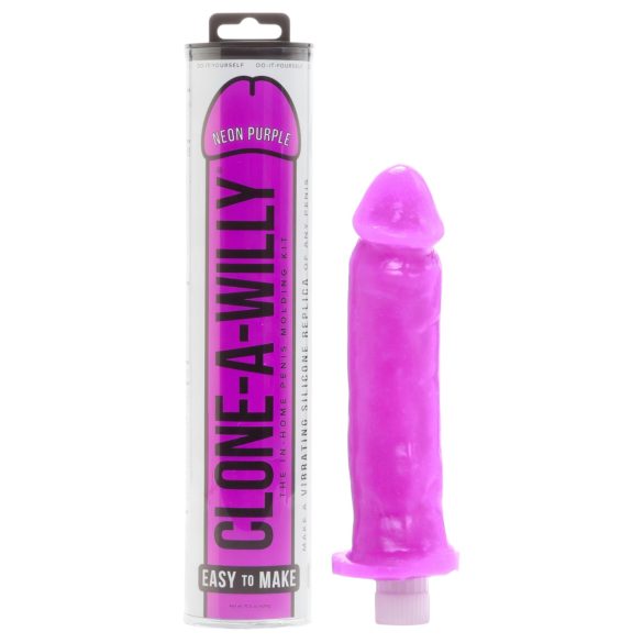 Clone-a-Willy - Peniskopi-sæt med vibrator (lilla)