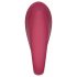 Raytech Rose - genopladelig, vandtæt parvibrator (rød)