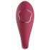 Raytech Rose - genopladelig, vandtæt parvibrator (rød)