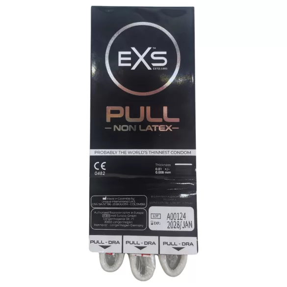 EXS - latexfri kondom - 3 stk
