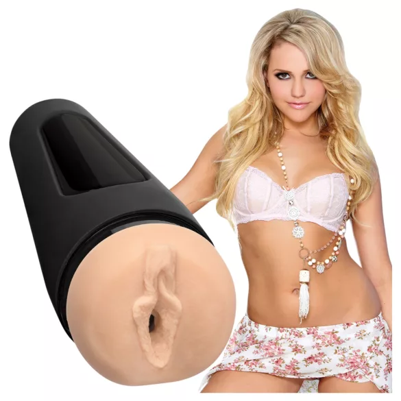 Doc Johnson Main Squeeze Mia Malkova - realistisk kunstig vagina-masturbator (hudfarvet)