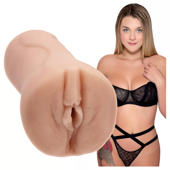 Doc Johnson Gabbie Carter - realistisk masturbator - Ultraskyn - natur