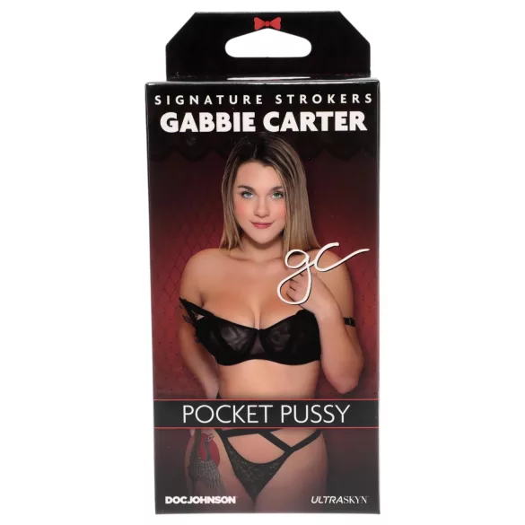 Doc Johnson Gabbie Carter - realistisk masturbator - Ultraskyn - natur
