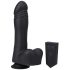 Doc Johnson - mini stempelmaskine vibrator - fjernbetjent - sort