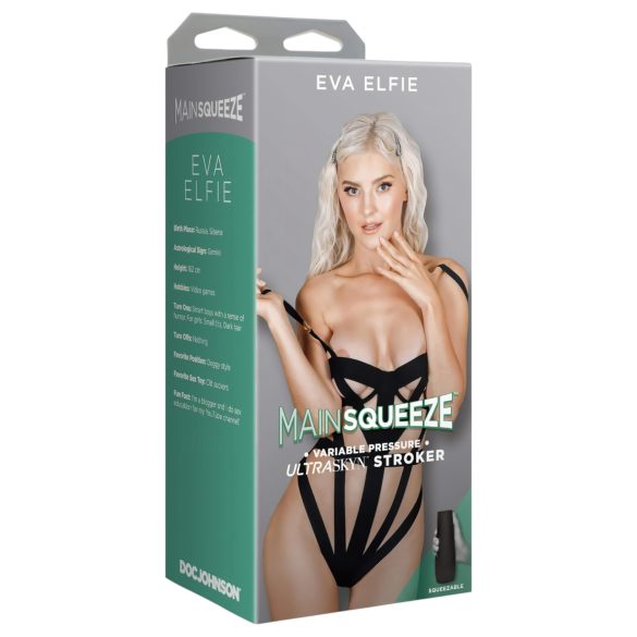 Doc Johnson Eva Elfie - realistisk onanipung i Ultraskyn - natur