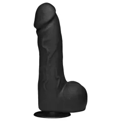   Doc Johnson The Perfect Cock - realistisk dildo (sort) - 19 cm