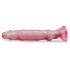 Crystal Jellies - sugekop anal dildo (pink)