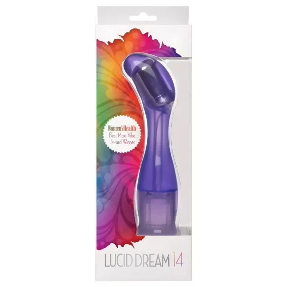 Lucid Dream 14 - g-punkt vibrator - ekstra kraftig - lilla