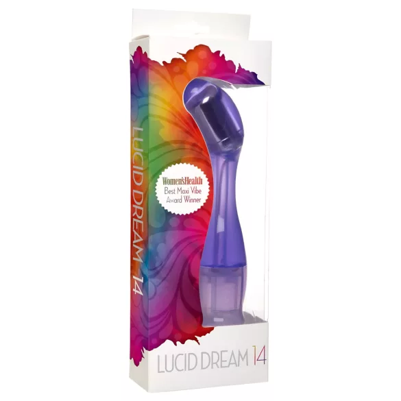 Lucid Dream 14 - g-punkt vibrator - ekstra kraftig - lilla