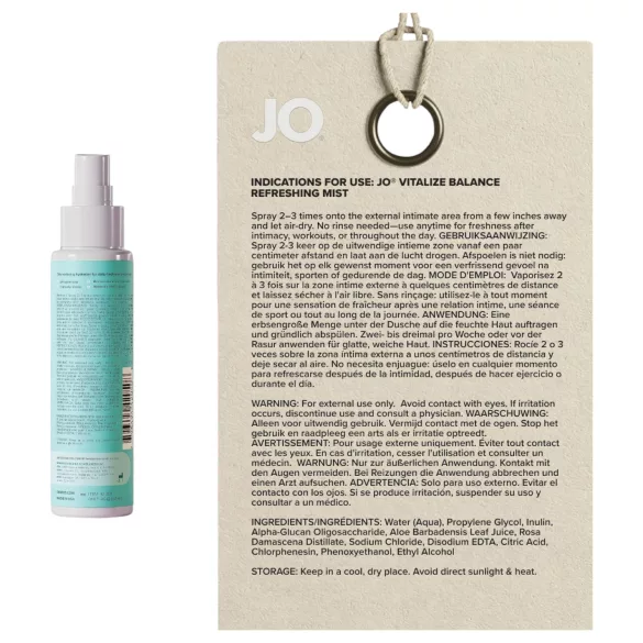 System JO Vitalize - intim opfriskende spray (60 ml)