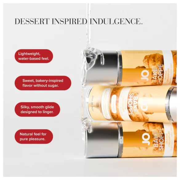 System JO Bake Shoppe - smagsat glidecreme, vandbakkelse (60 ml)
