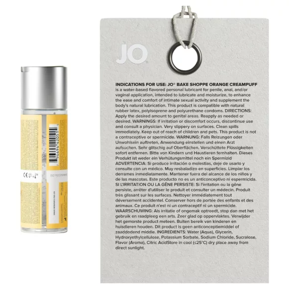 System JO Bake Shoppe - smagsat glidecreme, vandbakkelse (60 ml)