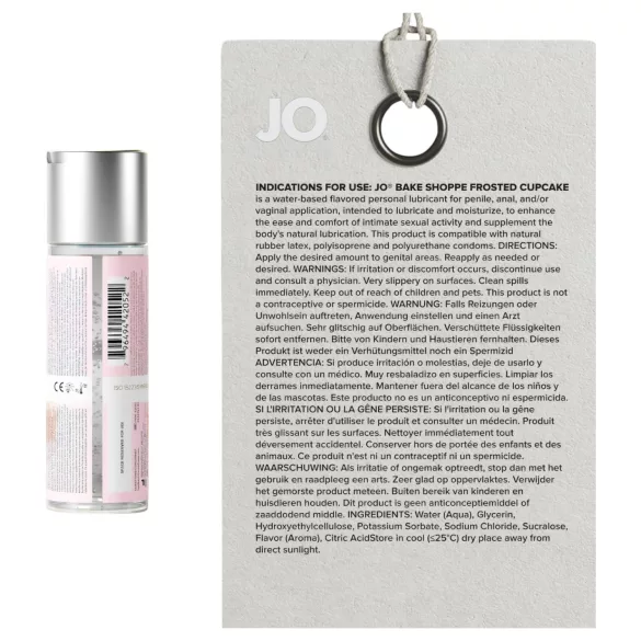 System JO Bake Shoppe - smagsat glidecreme, glasur-muffin (60 ml)