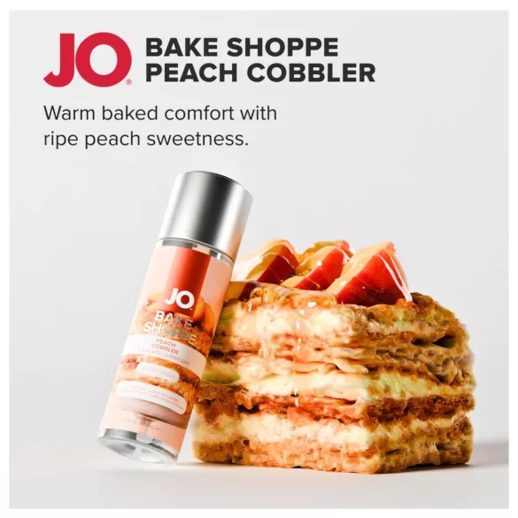 System JO Bake Shoppe - smagsat glidecreme, ferskenpai (60 ml)
