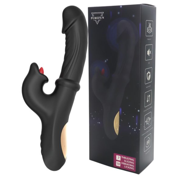Wilson - klitorisvibrator med bevægelig arm - sort