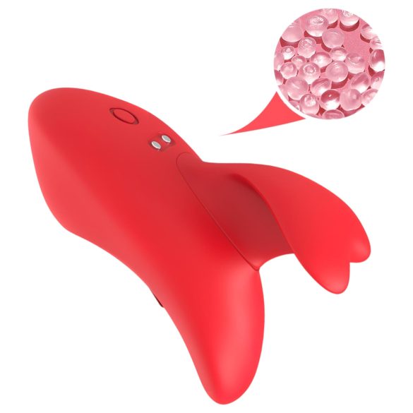 Bestoy - genopladelig finger-vibrator (rød)