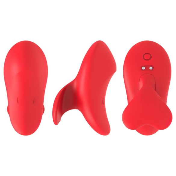 Bestoy - finger vibrator - genopladelig - rød