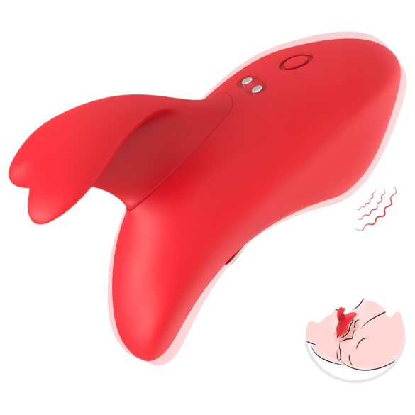 Bestoy - finger vibrator - genopladelig - rød