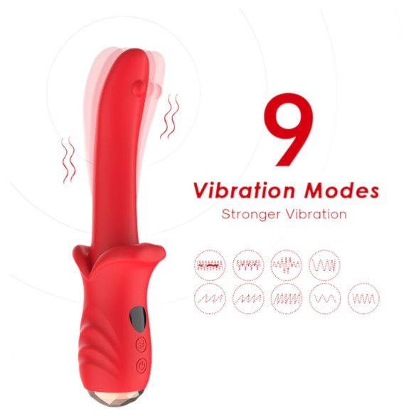 Bestoy - G-punkt vibrator - vandtæt - rød