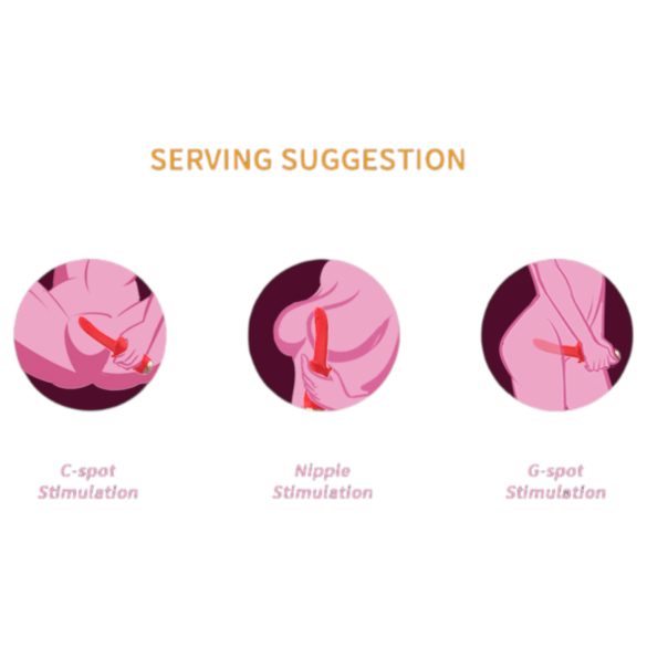 Bestoy - G-punkt vibrator - vandtæt - rød