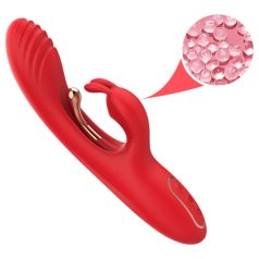 Bestoy - g-punkt og klitoris vibrator - rød