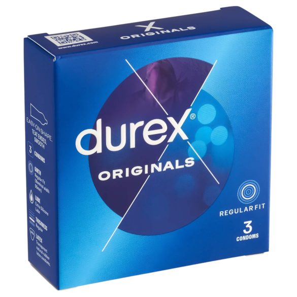 Durex Originals - Kondomer (3 stk)