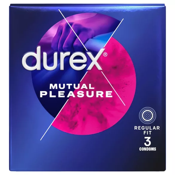 Durex Mutual Pleasure - forsinkende kondomer (3 stk.)