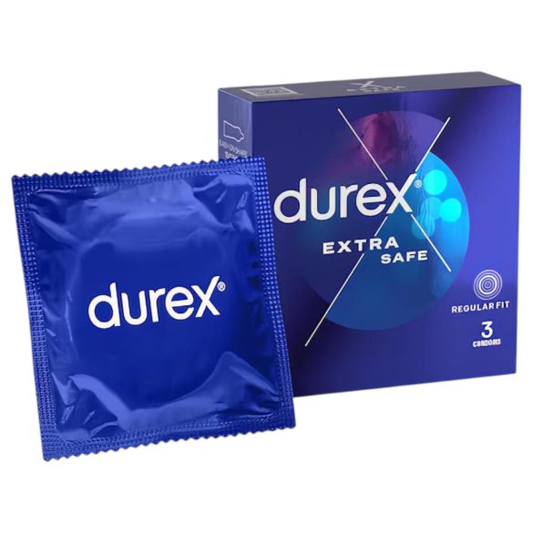 Durex - kondomer - ekstra sikkerhed - 3 stk