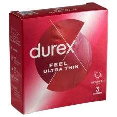 Durex - kondom - ultratynd realistisk følelse - 3 stk