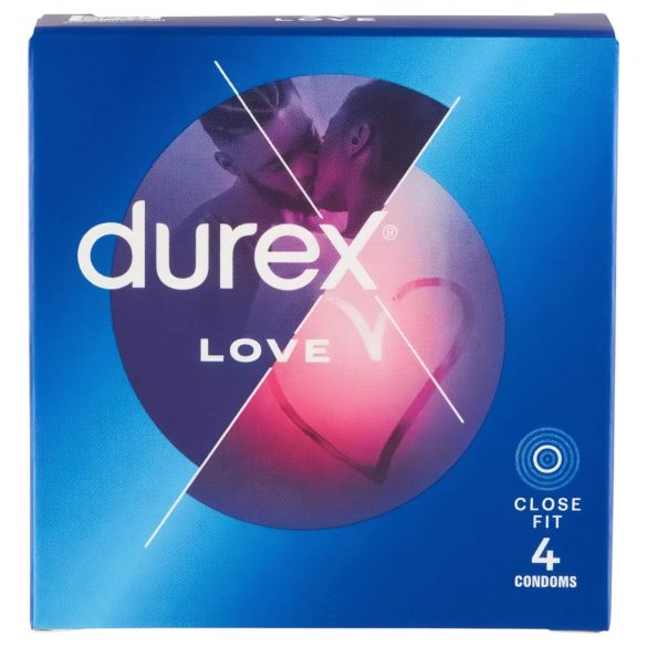 Durex Love - Kondomer - Tæt pasform - 4 stk