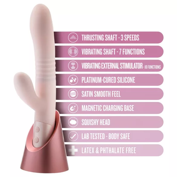 Blush Fraya - klitorisvibrator med stødfunktion - pink