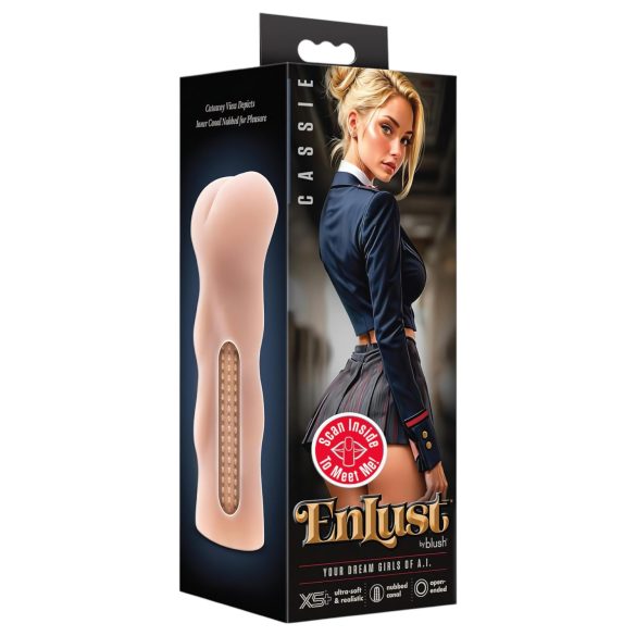 Enlust Cassie - kunstig numse - med AI-billeder - naturfarve