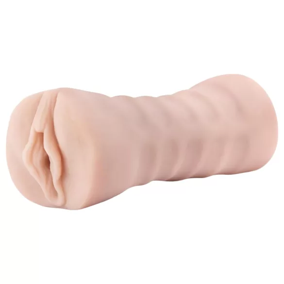 Enlust Destini - masturbator med vibration - kunstig vagina - natur