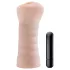 Enlust Destini - masturbator med vibration - kunstig vagina - natur