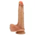 Blush Renaissance - realistisk dildo med bevægelig forhud (hudfarvet)