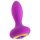 Oh My Gem – Vibrerende analplugs med sten (lilla)