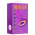 Oh My Gem – Vibrerende analplugs med sten (lilla)