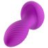Oh My Gem – Vibrerende analplugs med sten (lilla)