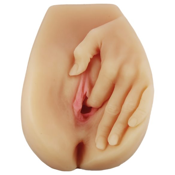 Enlust Selena - vibrerende kunstig vagina med AI‑billeder (naturfarvet)