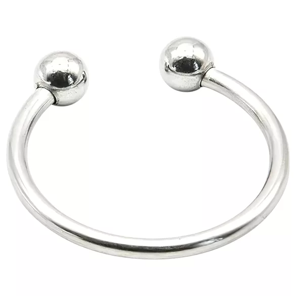Rozsdamentes - penishovedring - forsinket udløsning - stål 28mm