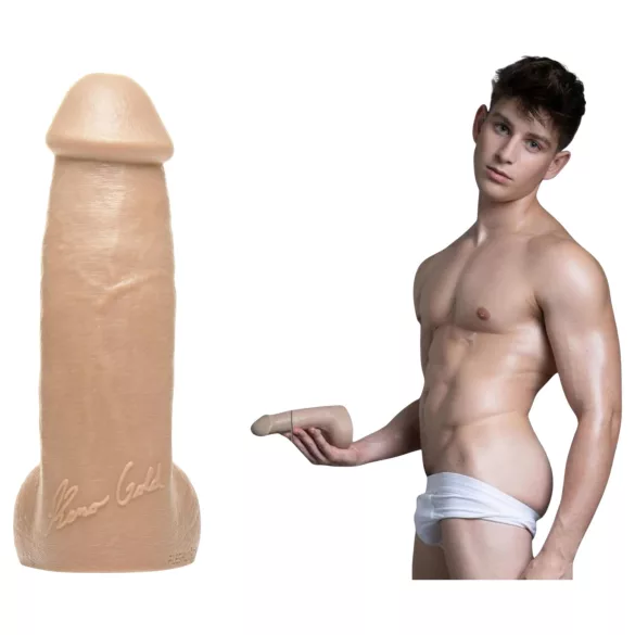 Fleshjack Reno Gold - realistisk dildo - hudfarvet